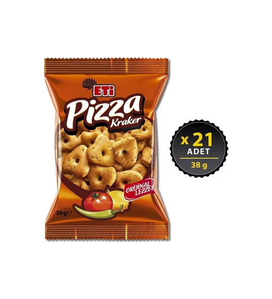 Eti Pizza Kraker 38 gr 21 Adet - 2
