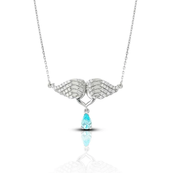 Gümüş Melek Kolye ürün görseli