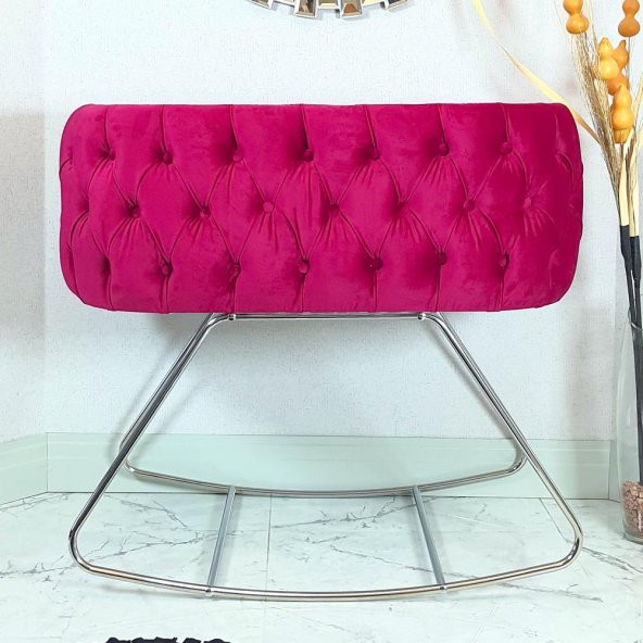 Markaawm Anne yanı Sallanır Beşik Metal Kapitone Sepet Beşik