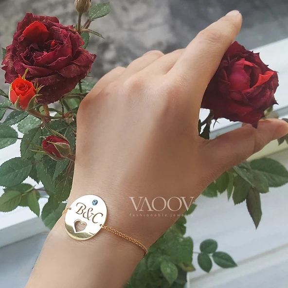 925 Ayar Gümüş Kişiye Özel Bileklik ürün görseli