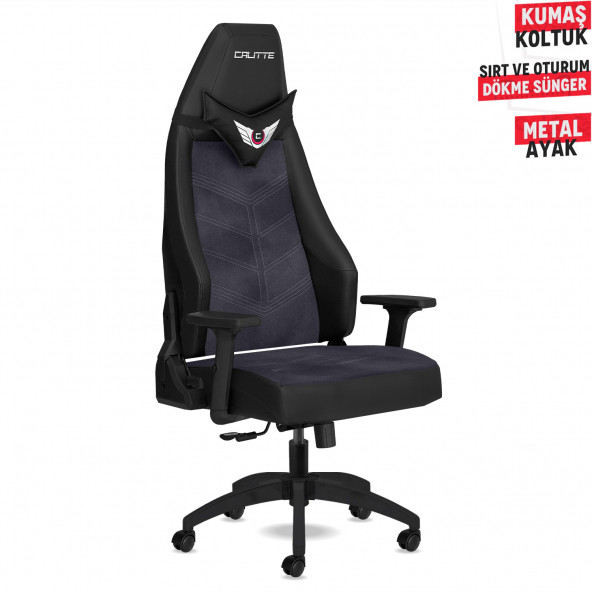 Calitte Profesyonel Kumaş Oyuncu Koltuğu - Titan TT Eco - Kumaş - 2