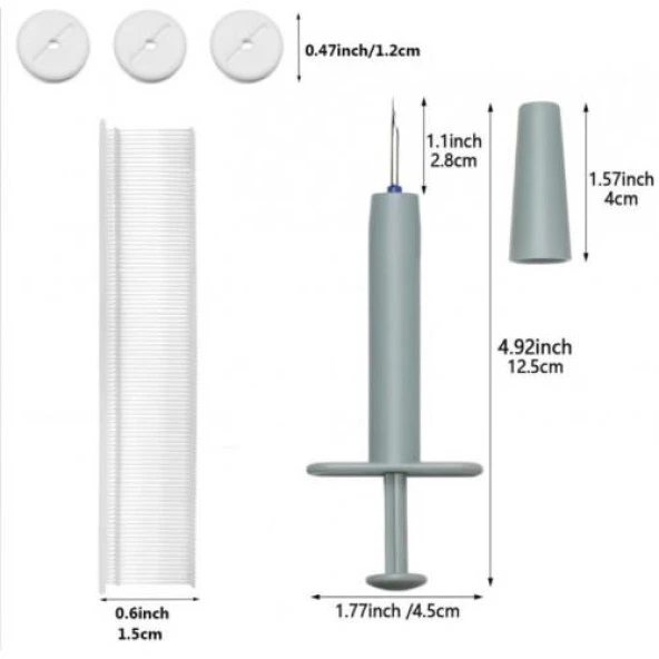 Nakres Nevresim Sabitleyici Düğme Yatak Çarşaf Yorgan Kılıfı Sabitleme Seti - 2