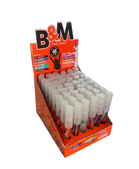 B&M Kalem Parfüm 48 Adet