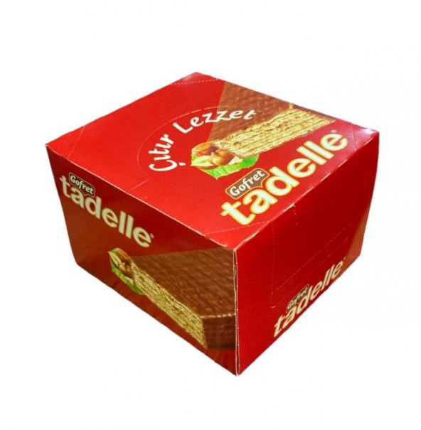 Tadelle Gofret Kırmızı 35gr 24 adet