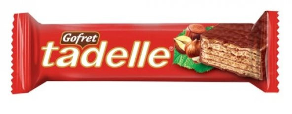 Tadelle Gofret Kırmızı 35gr 24 adet - 2