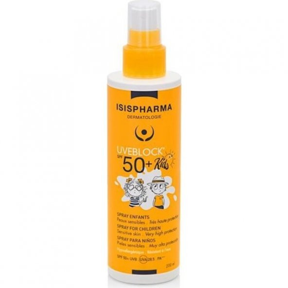 Isis Pharma Uveblock SPF50+ Spray Kids 200 ml