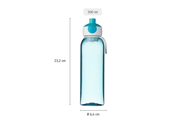 Mepal Water Bottle Flip-Up Campus Su Şişesi 500 Ml - 5