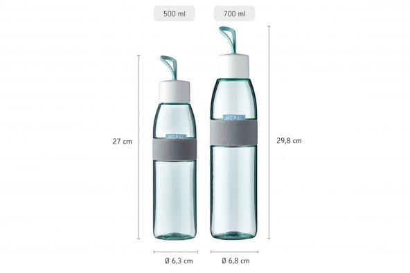 Mepal Water Bottle Ellipse Su Şişesi 500 Ml - 6