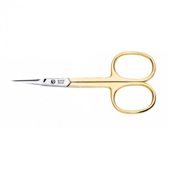 Rose 02-350SG M639 Gold Manikür Makası No: 3,5&ampquot / 8,89 cm - Nikel Kaplama - 4