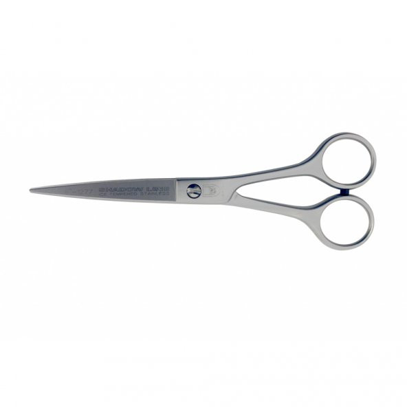 Shadow Line M-533 Metal Saplı Düz Saç Makası No: 5,5&ampampquot / 13,97 cm - Paslanmaz Çelik