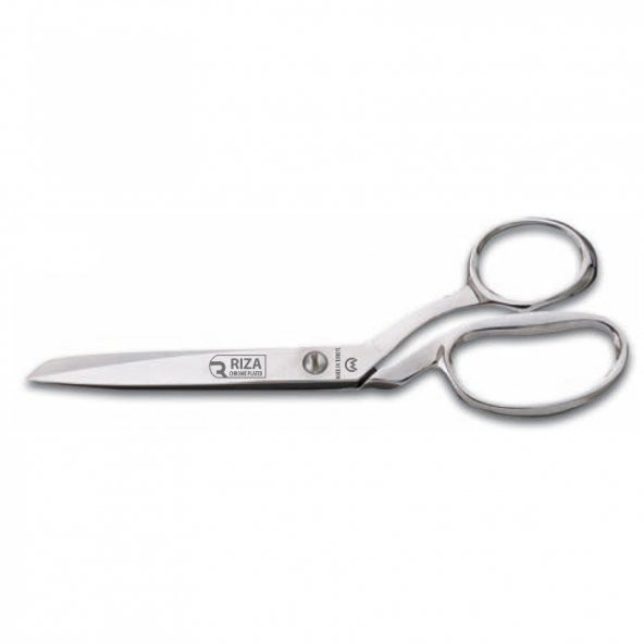 Rıza M-A3157-8 Tekstil / Yatık Regula Makası No: 8&ampquot / 20,32 cm - Nikel Kaplama - 2