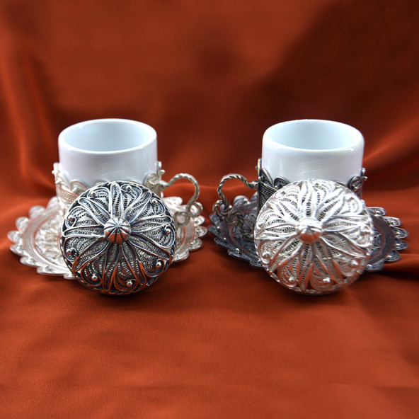 Kahve Fincanı ve Altlığı (2'li)