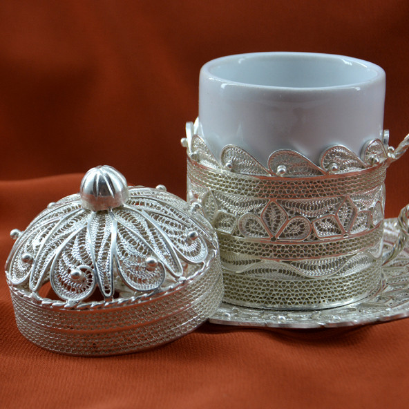 Kahve Fincanı ve Altlığı (2'li) - 2