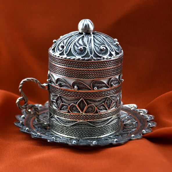 Kahve Fincanı ve Altlığı (2'li) - 6