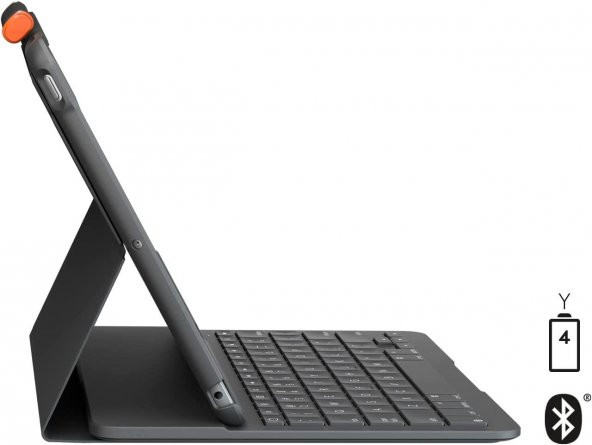 Logitech Slim Folio iPad Air 3.Nesil İçin Klavyeli Kılıf (Nordic,Q) - 2