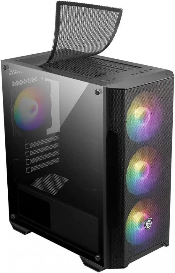 msi MAG FORGE M100A Akrilik Gaming Bilgisayar Kasası outlet - 4