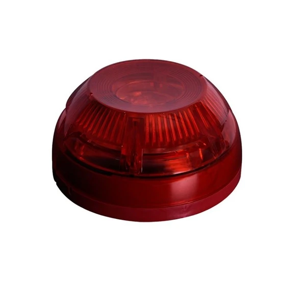 Teknim TFS-3192R Konvansiyonel Flaşörlü Alarm Sireni Kırmızı ürün görseli 1