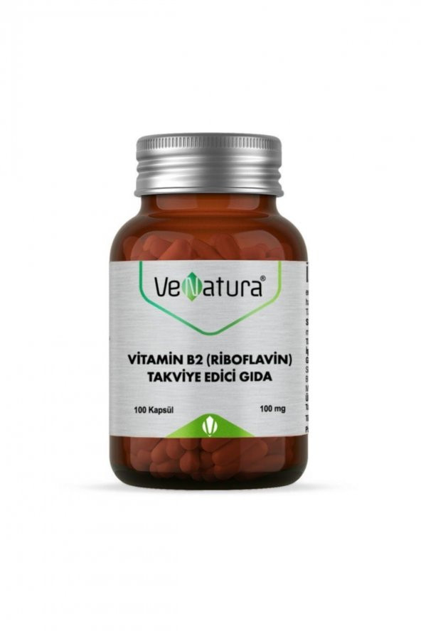 Vitamin B2 (riboflavin) 100 Kapsül