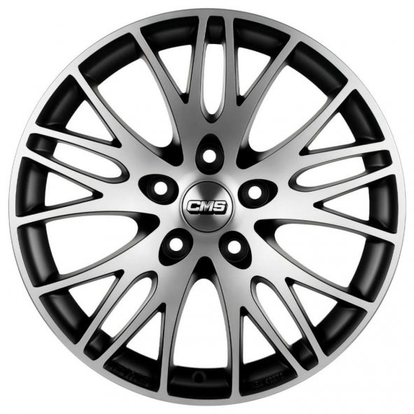 CMS-428-08 7.5x17"-5x120 ET35 72.5 Diamond Matt Black Jant (4 Adet) - 2