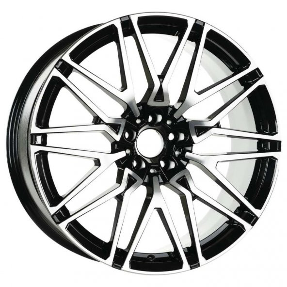 EMR-A342-01 9.5x21"-5x112 ET37 66.6 Black Diamond Jant (4 Adet)