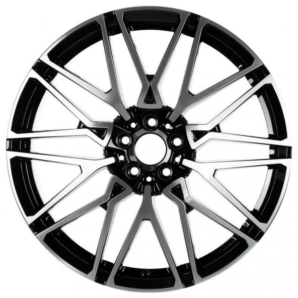 EMR-A343-01 10.5x21"-5x112 ET43 66.6 Black Diamond Jant (4 Adet) - 2