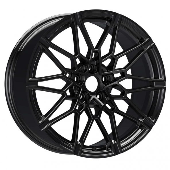 EMR-A339-03 9.5x19"-5x112 ET40 66.6 Black Jant (4 Adet)
