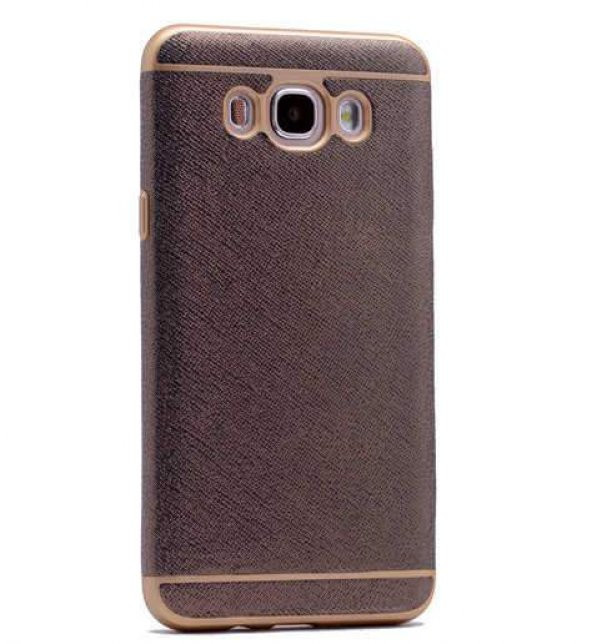 Galaxy J5 2016 Kılıf Zore Simli Sude Silikon - 1