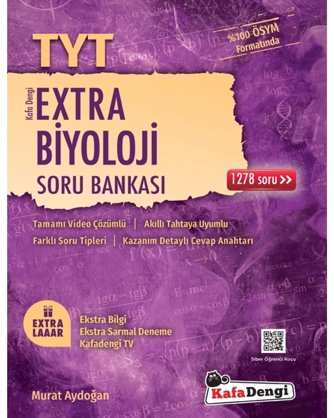 TYT Extra Biyoloji Soru Bankası