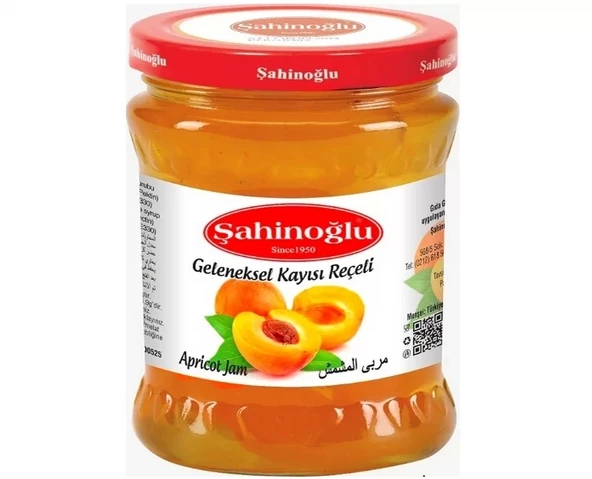 SAHINOGLU 1500GR KVN KAYISI RECELI