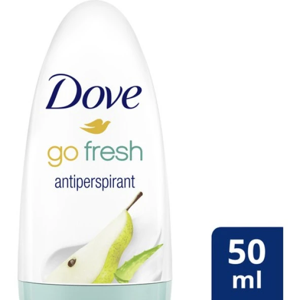 Dove Go Fresh Kadın Roll On Deodorant Armut ve Aloe Vera Kokusu 50 ml