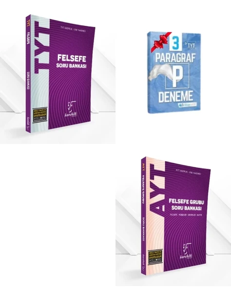 TYT Felsefe ve AYT Felsefe Soru Bankası Seti