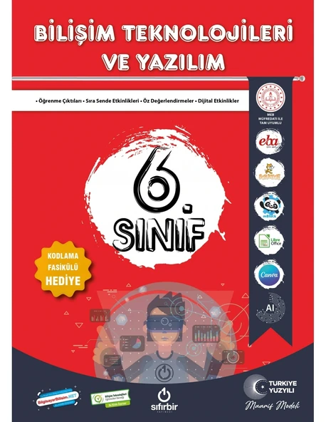 Sıfırbir Yayınları Bilişim Teknolojileri Ve Yazılım 6.sınıf - 1