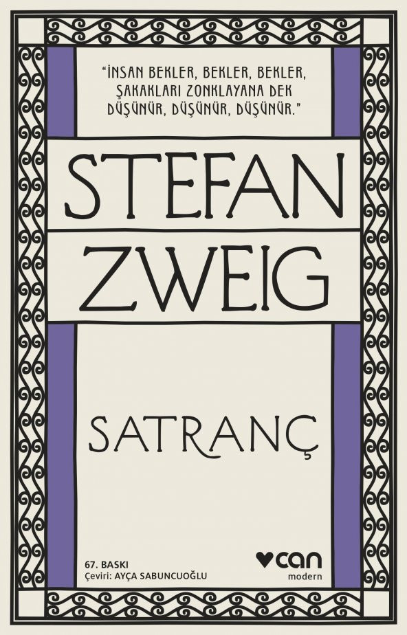 Can Yayınları Satranç - Stefan Zweig KTP