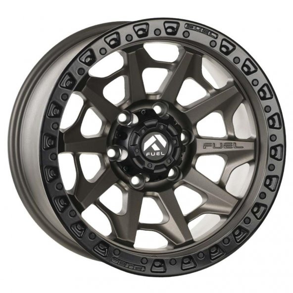 EMR-1261-22 9.0x17"-5x114.3 ET0 73.1 Matt Bronze Black Lip Jant (4 Adet)