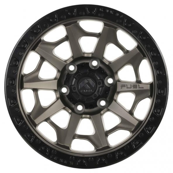 EMR-1261-22 9.0x17"-5x114.3 ET0 73.1 Matt Bronze Black Lip Jant (4 Adet) - 2