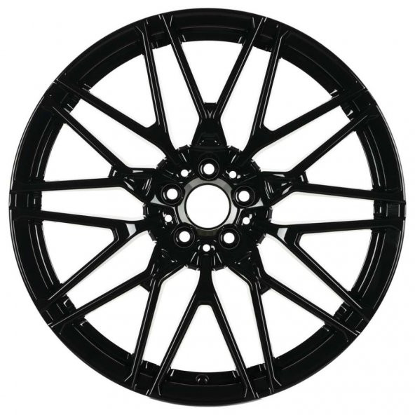 EMR-A343-03 10.5x21" -5x112 ET43 66.6 Black Jant (4 Adet) - 2