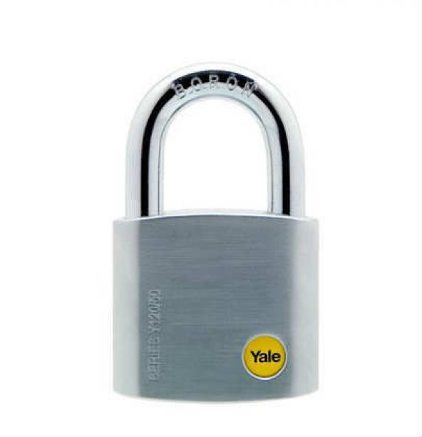 Yale 60 mm Krom Kaplamalı Asma Kilit - Dış Mekana Uygun - 5