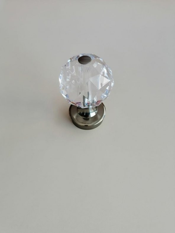 70 LİK YUVARLAK KRİSTAL TOPUZ BRONZ   VM-2068 - 2