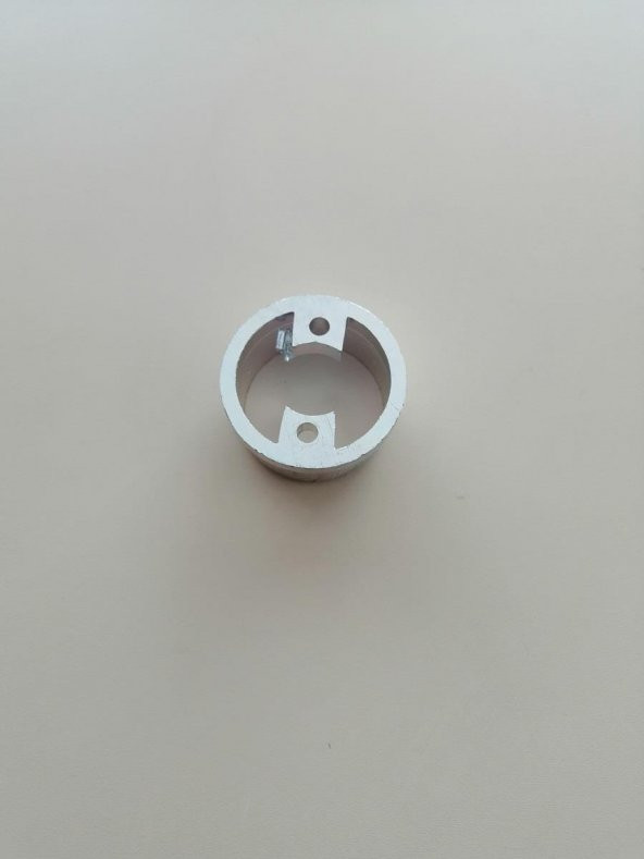 40 İÇT ÇİFT DELİKLİ DUV FLANŞI PARLAK - Resim 2