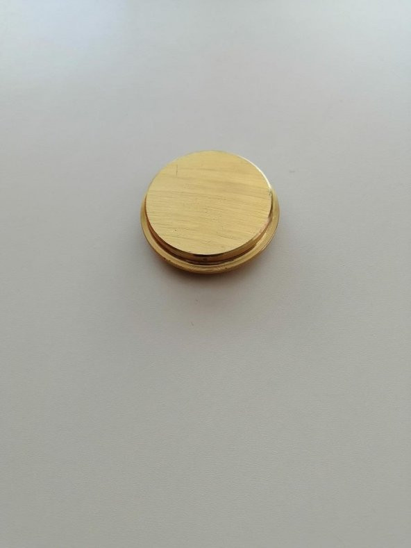 50 LİK BORU DİKME TAPASI SARI - 2