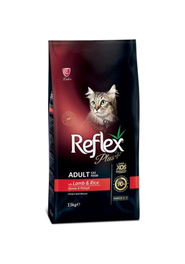 REFLEX PLUS ADULT CAT LAMB&RICE 15KG