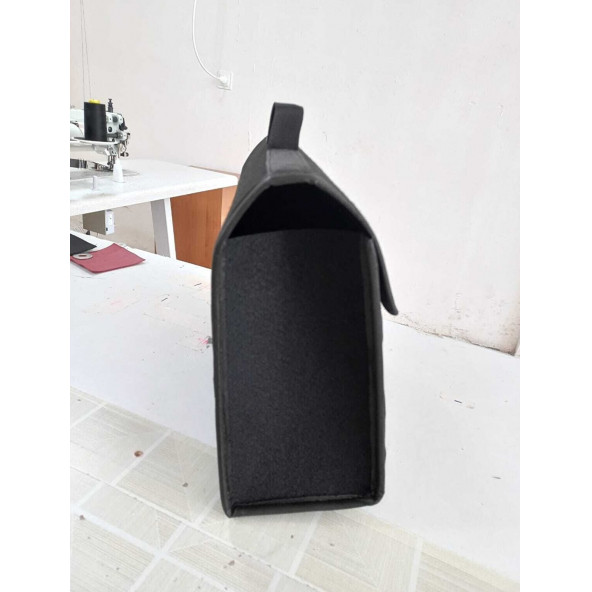 Bagaj Düzenleyici Çanta Organizer Toparlayıcı Keçe Bagaj Çantası Siyah - 2