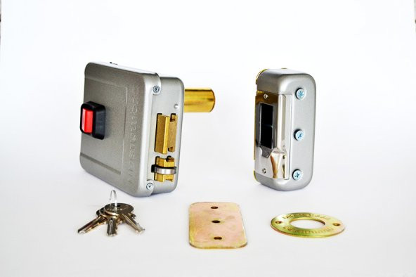 Otomatsan Elektirikli Kapı Otomat Tirajlı Kilit - Uzun Barelli - 5