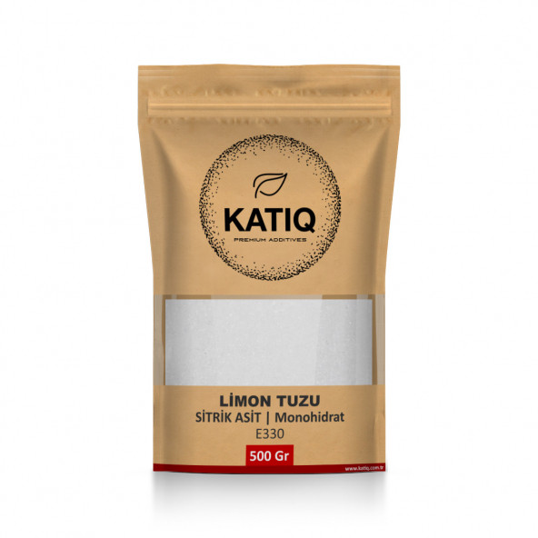 KatıQ Sitrik Asit Monohidrat - 500 Gram (Limon Tuzu,E330)
