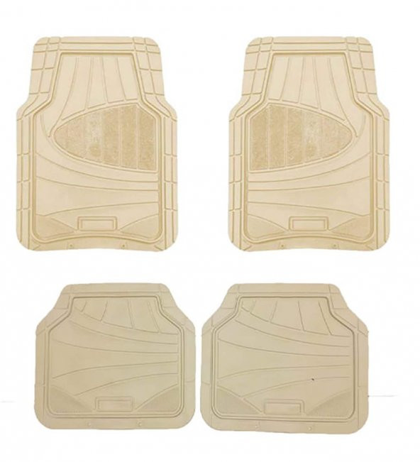 Gold Oto Aksesuar Subaru Impreza 3 Hatchback 2007-2011 3D Star Bej Oto Paspas