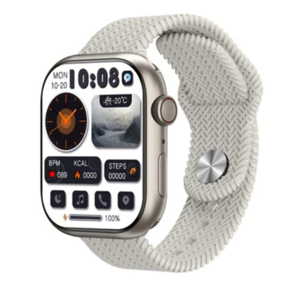 Hk9 Pro Amoled Ekran 45MM Pusula Özellikli KORDON HEDİYELİ Akıllı Saat