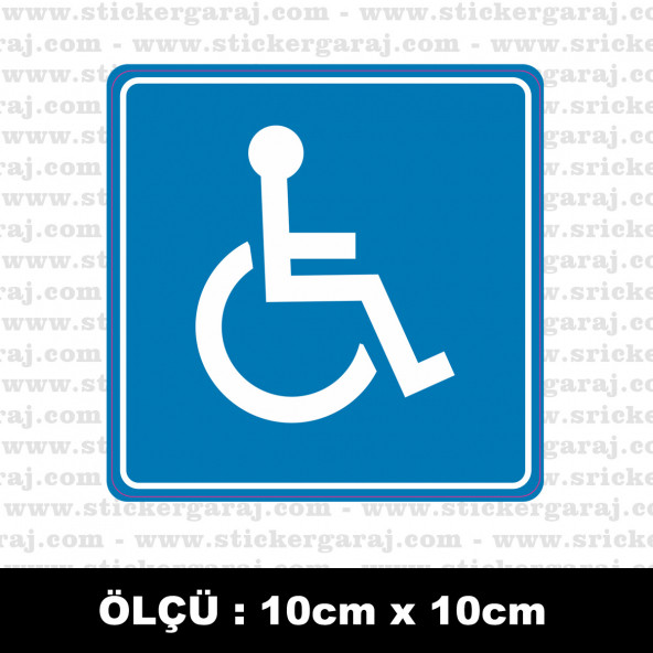Engelli taşıt sticker