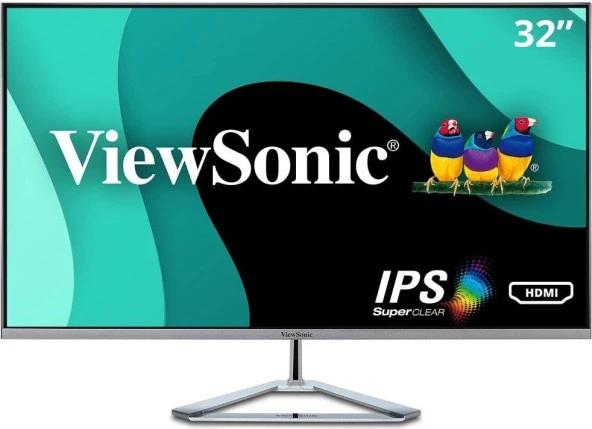 Viewsonic 32 VX3276-MHD-3 IPS PANEL FULLHD 75HZ  DSUB+HDMI MULTIMEDIA ÇERÇEVESİZ TASARIM MONITOR