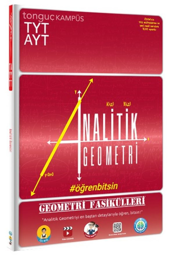 TYT-AYT Geometri Fasikülleri-Analitik Geometri - Tonguç Yayınları