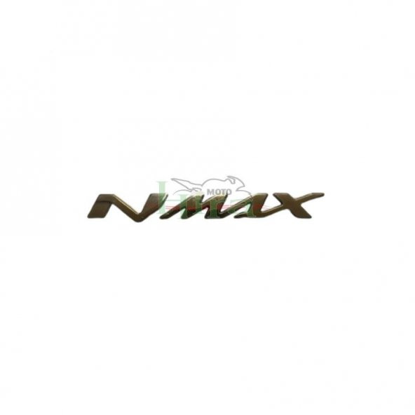 YAMAHA NMAX - LOGO NMAX 3D SARI ORJİNAL